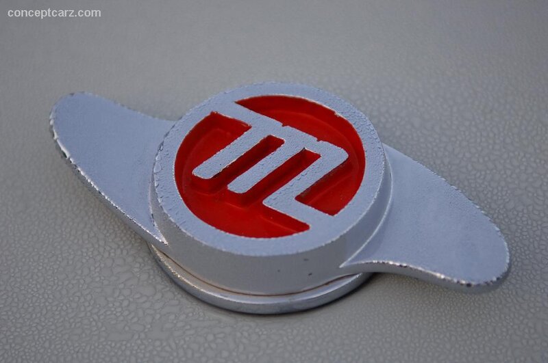 Mazda emblem on car