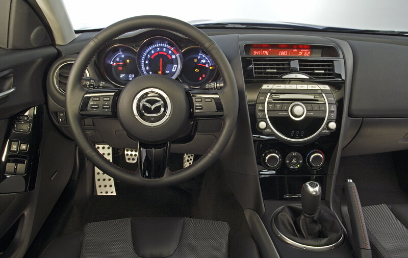 Mazda interior dashboard