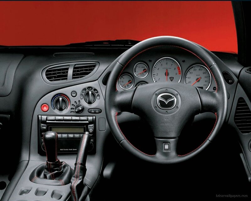 Mazda interior dashboard