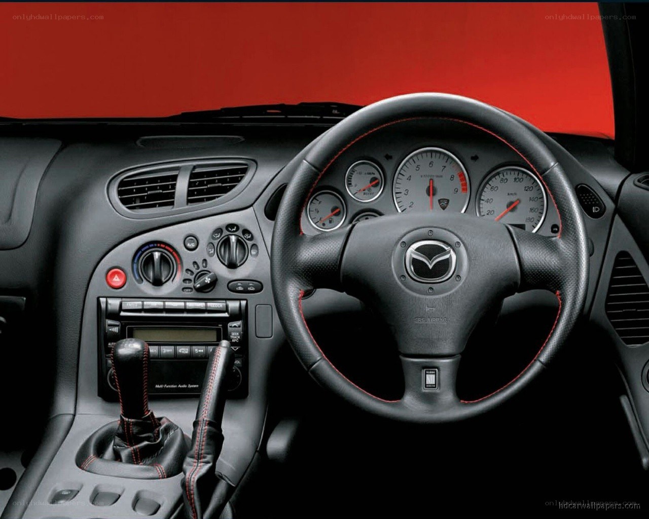 Mazda interior dashboard