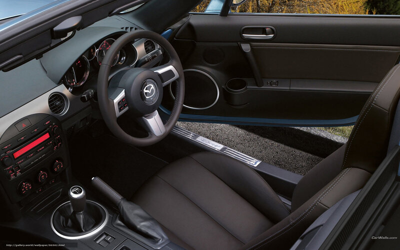 Mazda MX-5 interior view