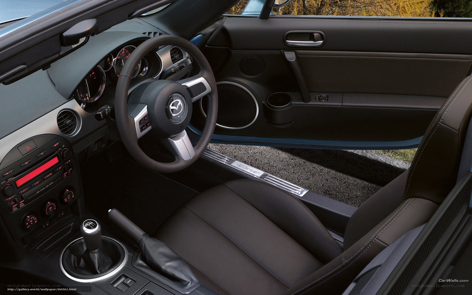 Mazda MX-5 interior view