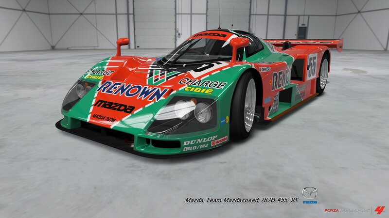 Mazda Race Car — Green