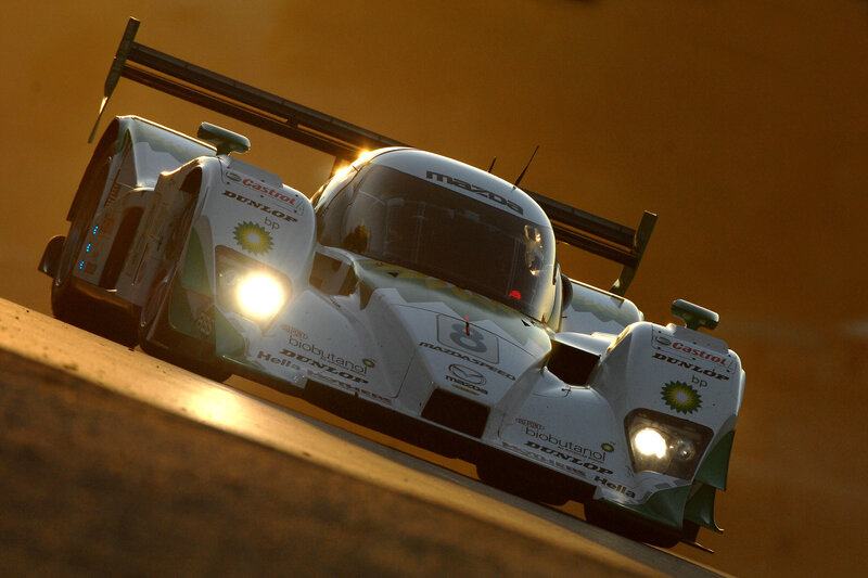 Mazda Race Car — White