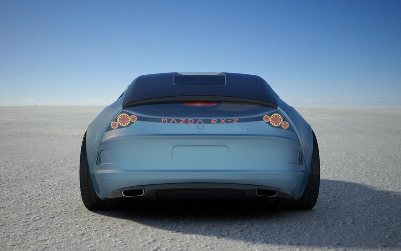 Mazda RX-Z Concept Car — Blue