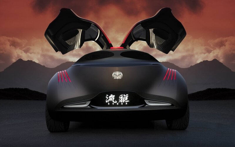 Mazda Ryuga Concept Car — Black