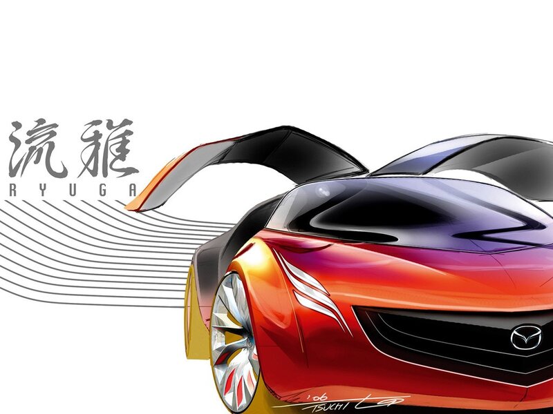 Mazda Ryuga concept car