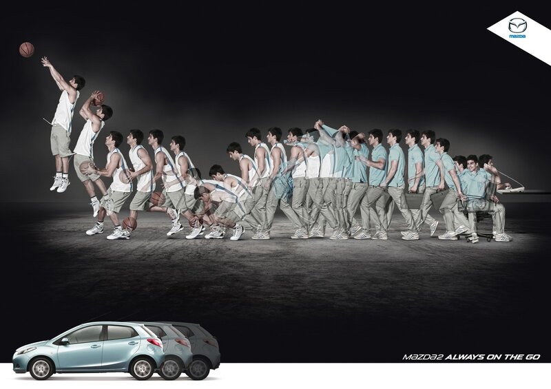 Mazda2 advertisement