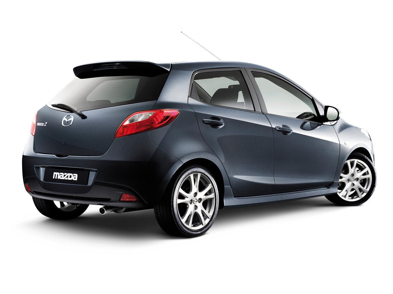 Mazda2 hatchback rear view