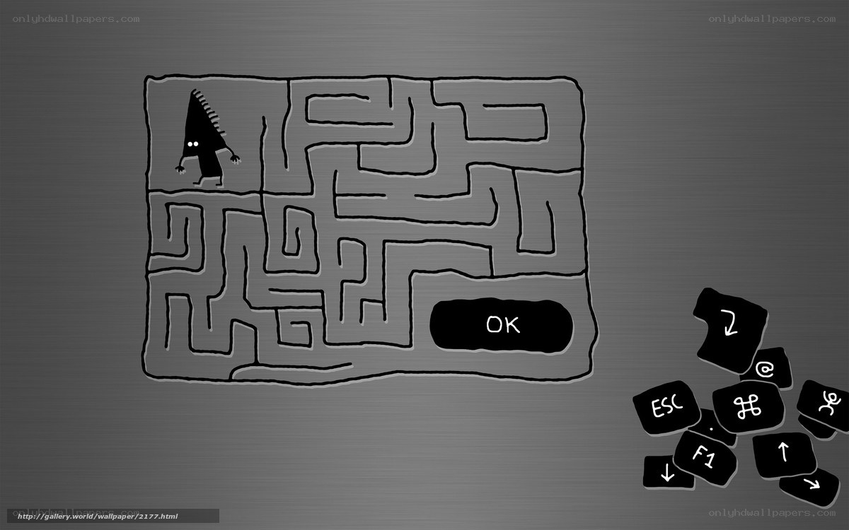 maze game with character