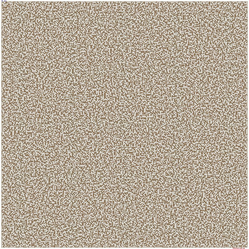 maze puzzle with hidden text