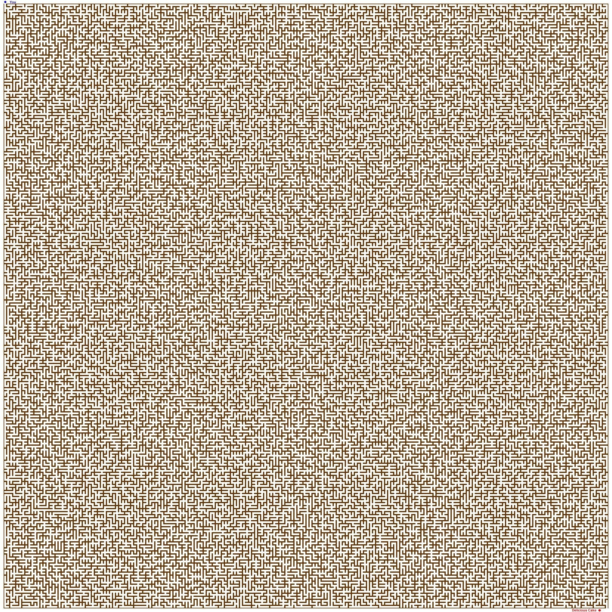 maze puzzle with hidden text
