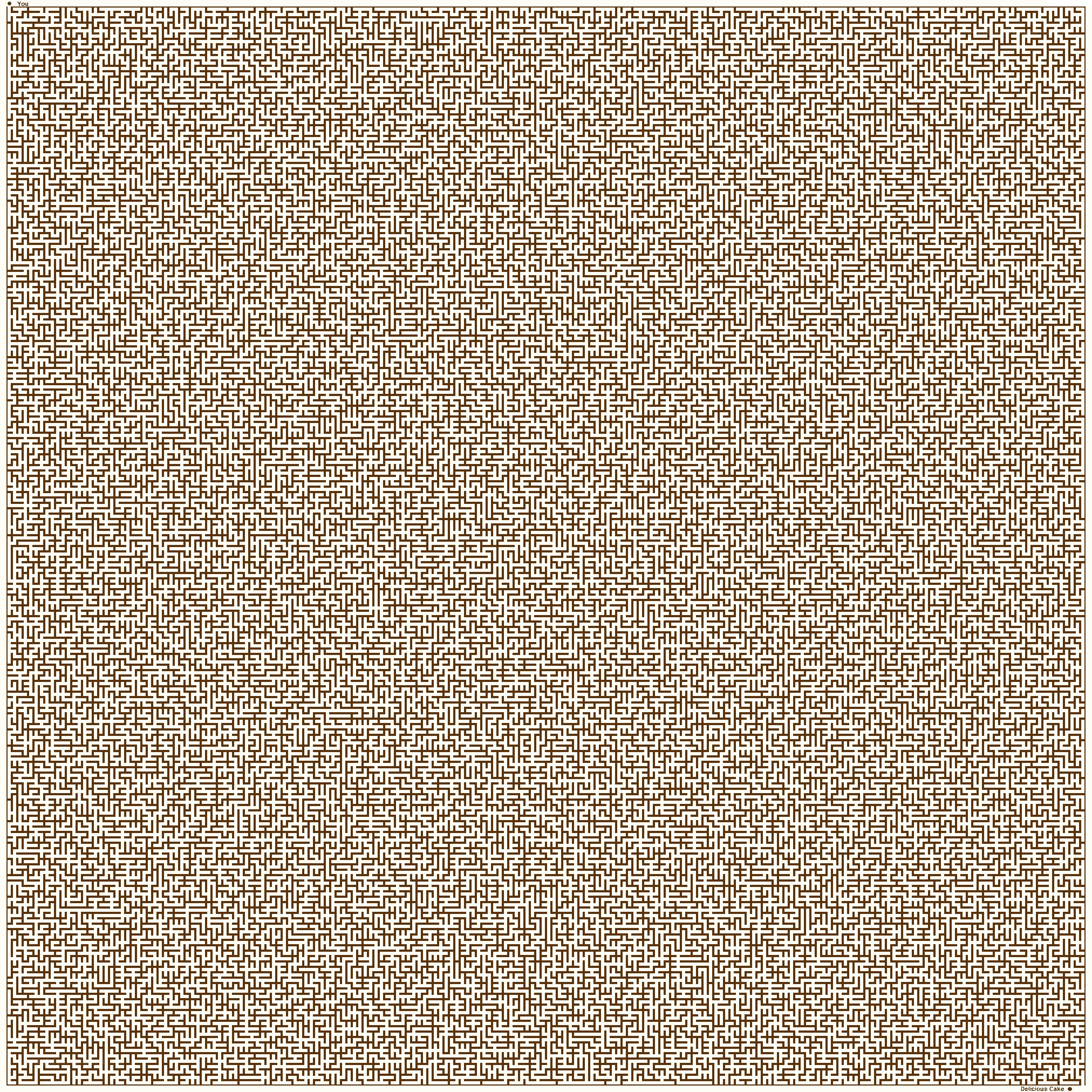 maze puzzle with hidden text