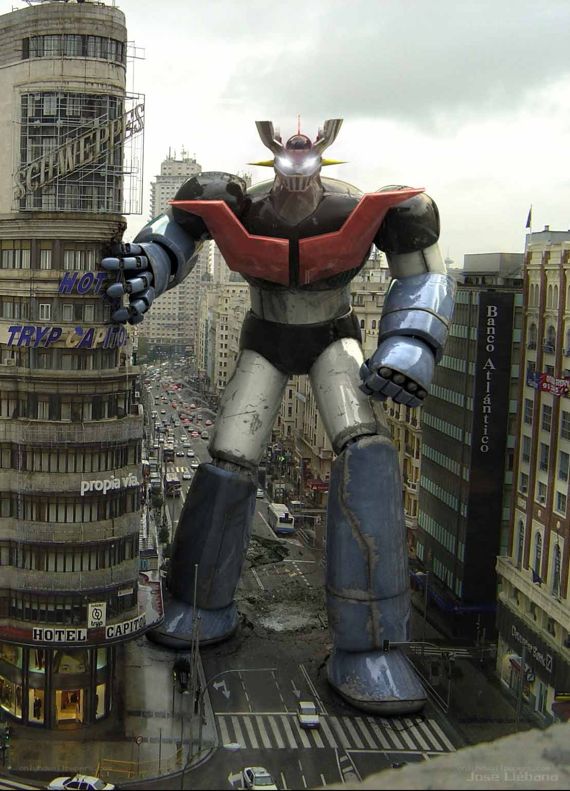 Mazinger Z in Madrid