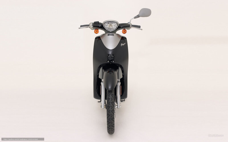 MBK Flipper scooter front view