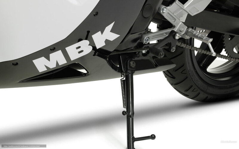 MBK motorcycle side view