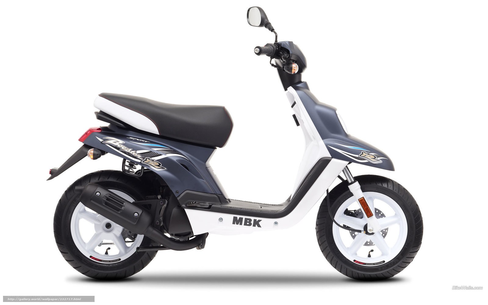 MBK scooter side profile