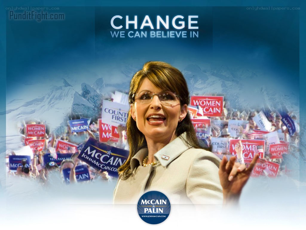 McCain-Palin campaign poster
