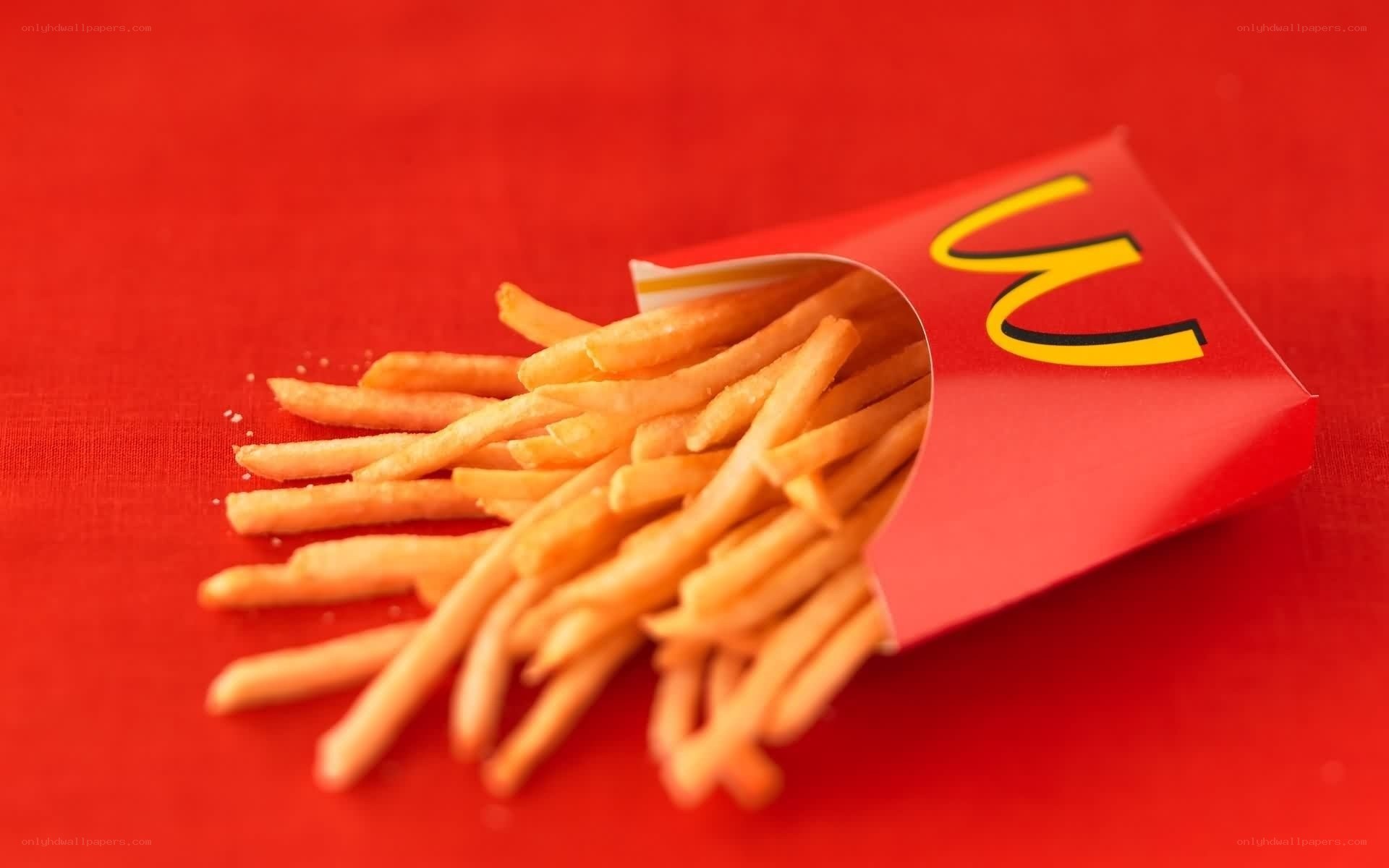 McDonald's fries in a box