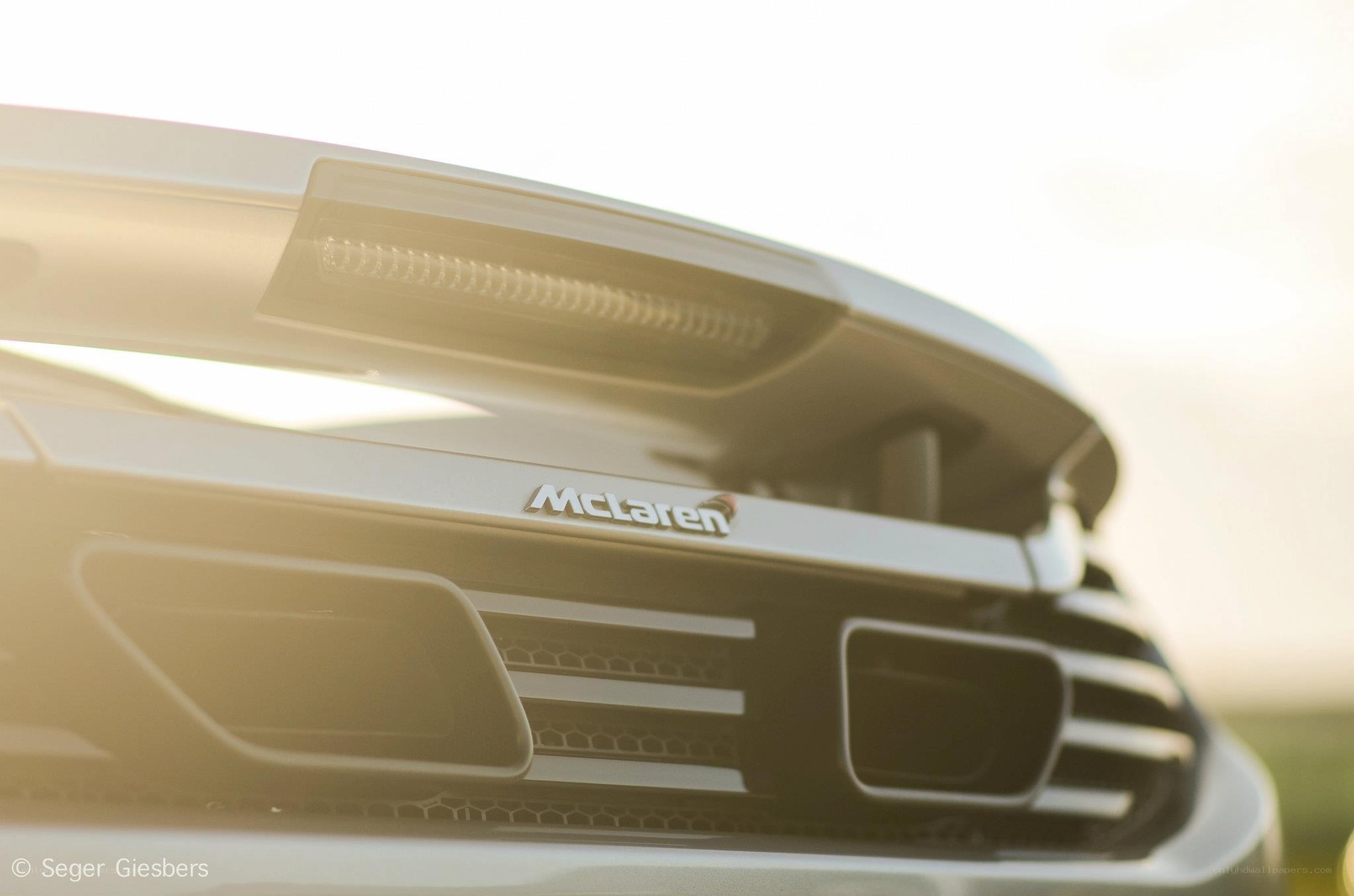 McLaren car front grille