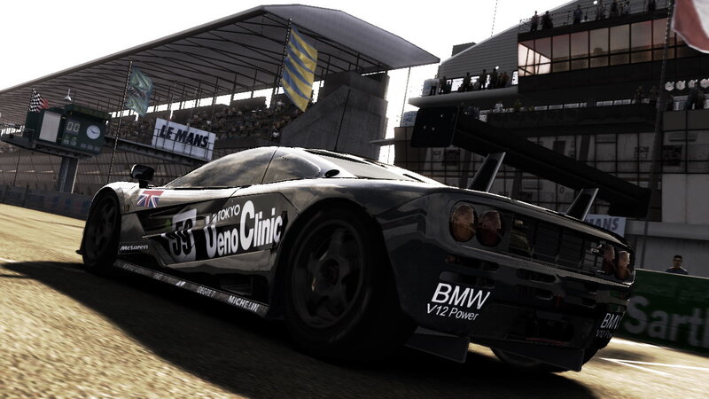 McLaren F1 GTR at Le Mans