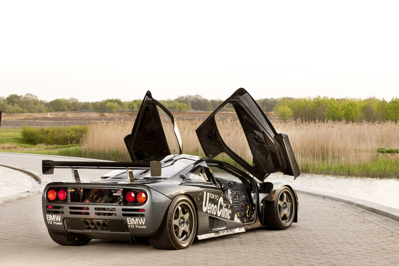 McLaren F1 GTR Race Car — Gray