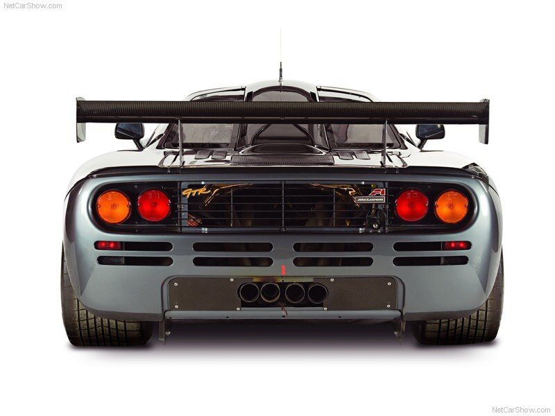 McLaren F1 GTR rear view