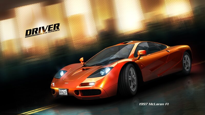 McLaren F1 in Driver San Francisco
