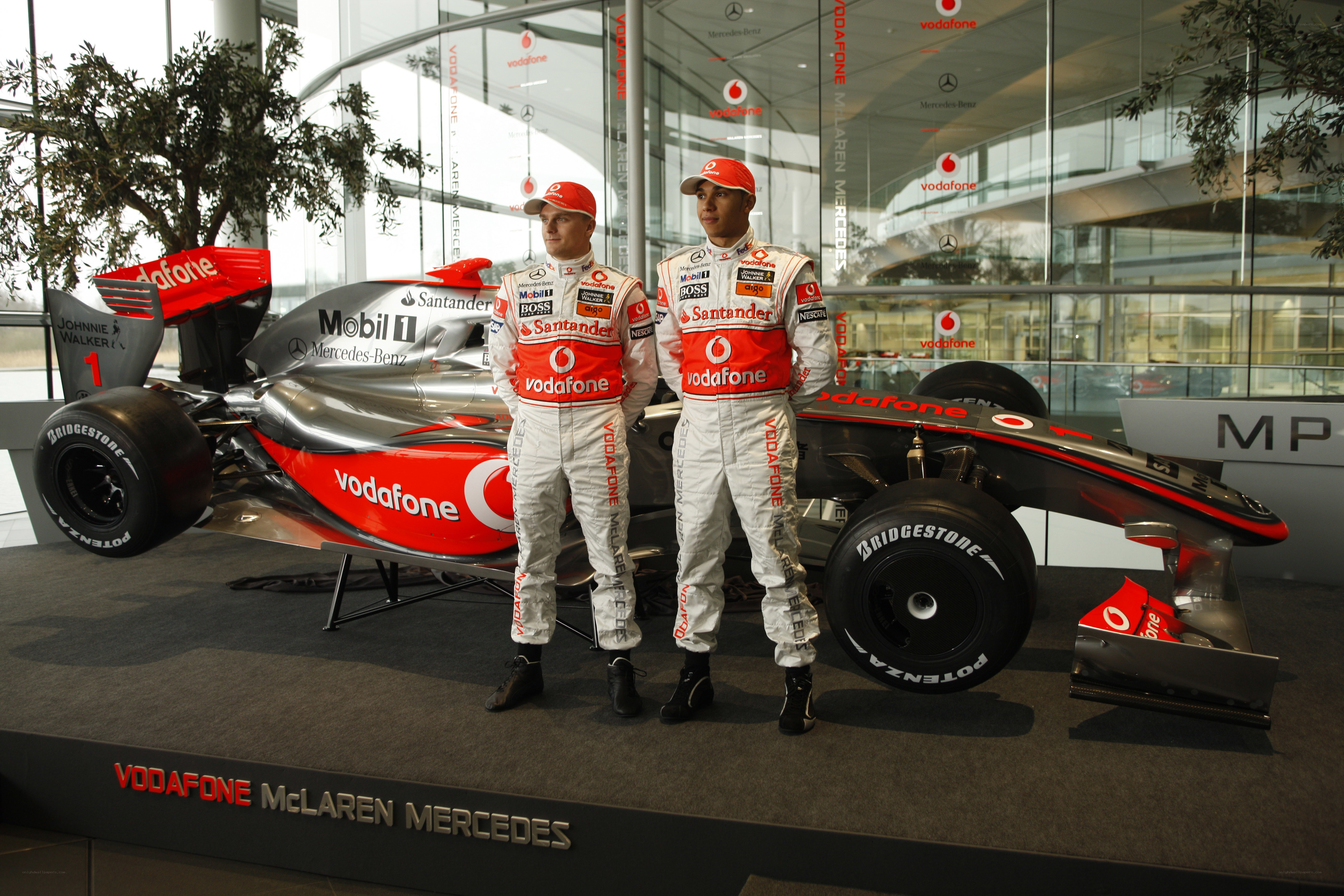 McLaren Formula 1 car display