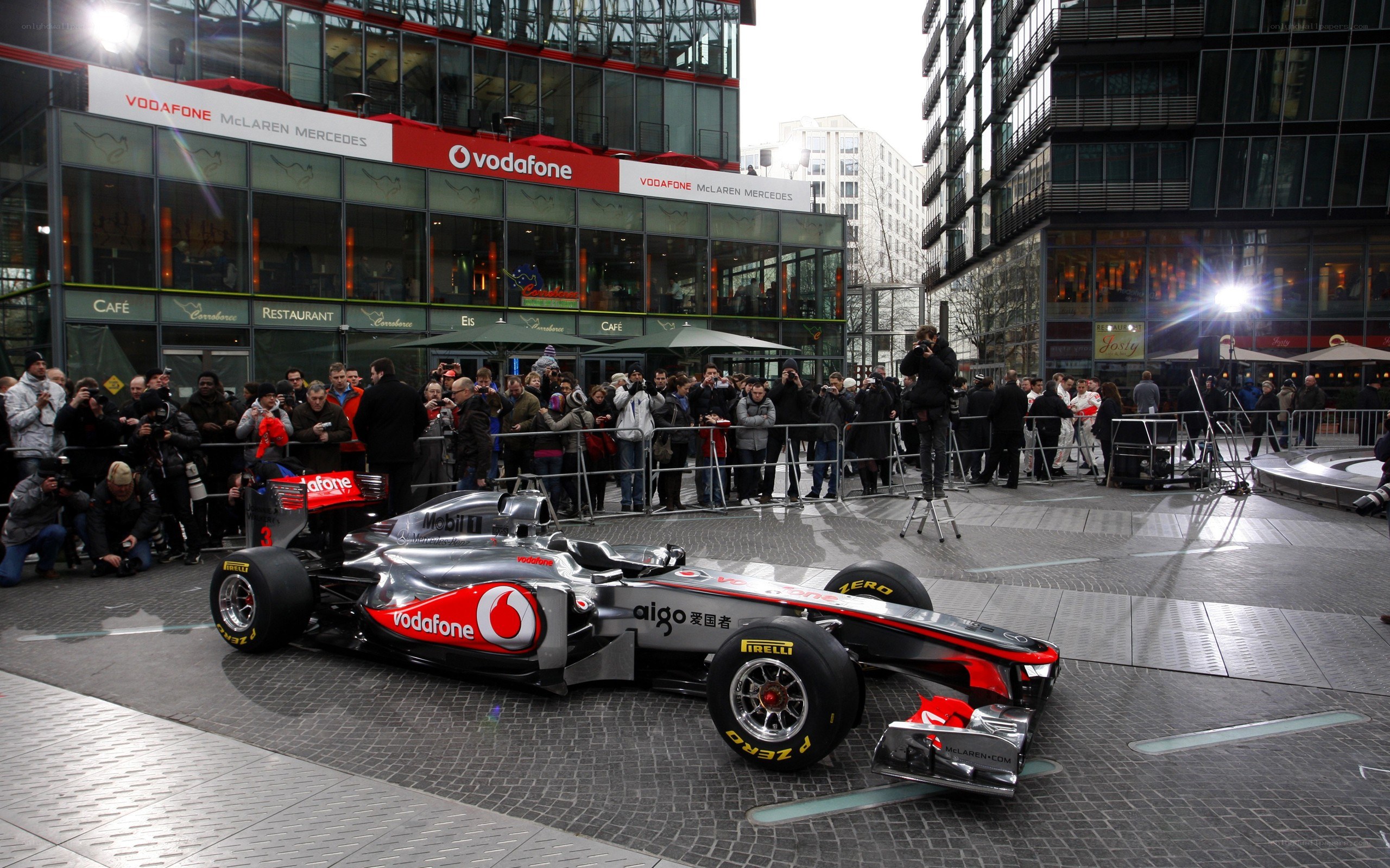 McLaren Formula 1 car display