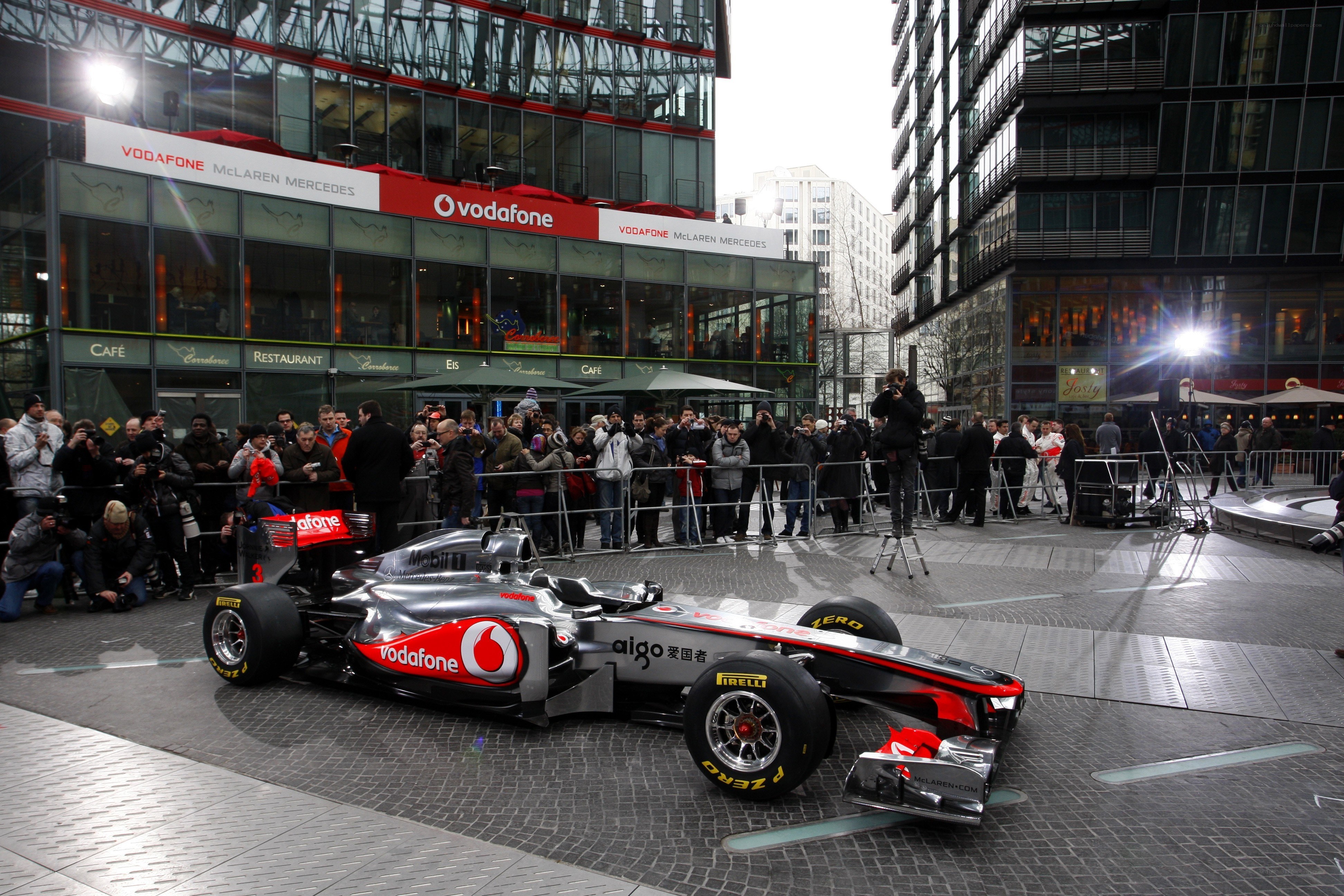 McLaren Formula 1 car display