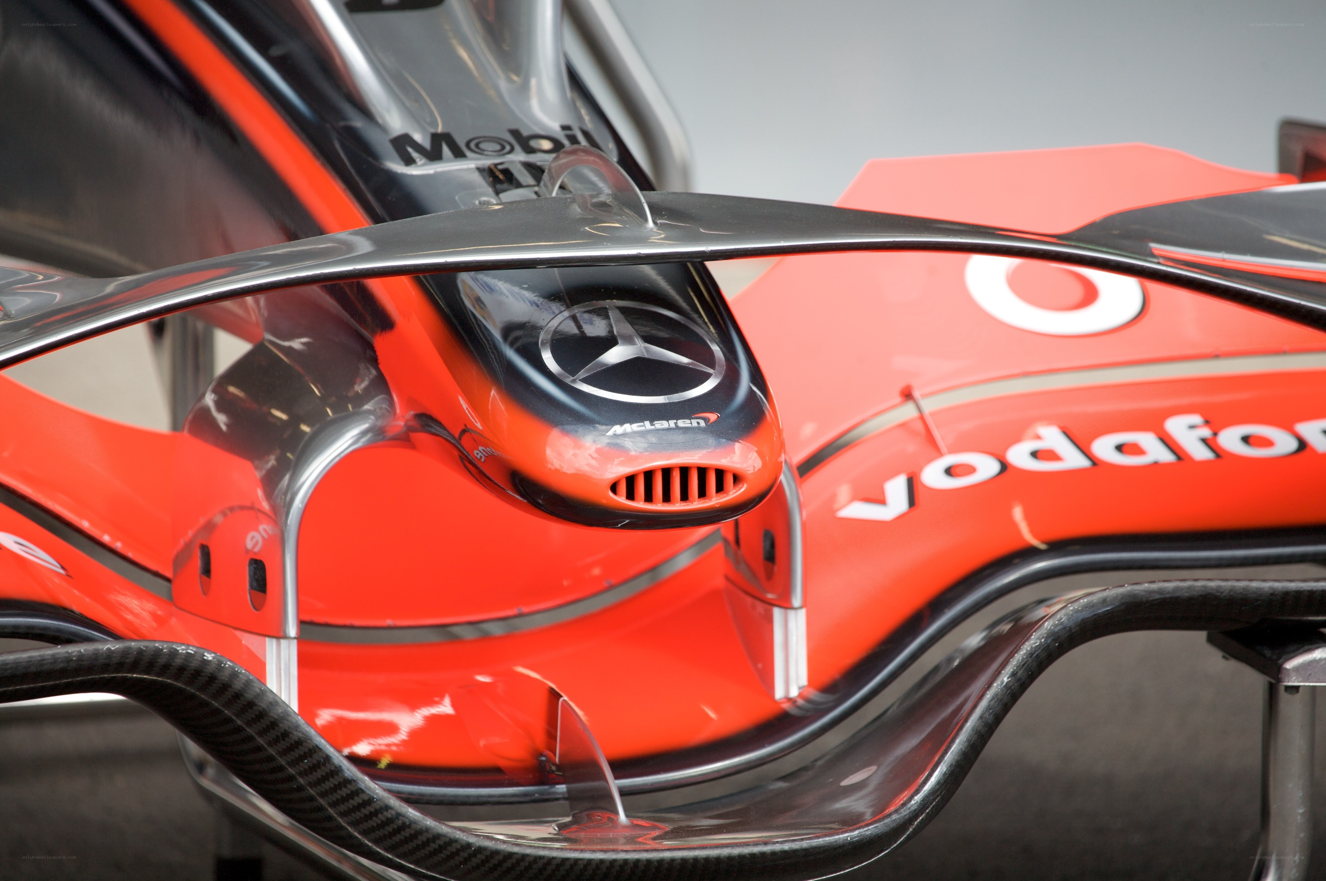 McLaren Formula 1 car front wing