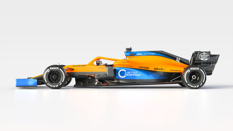 McLaren Formula 1 Car — Orange