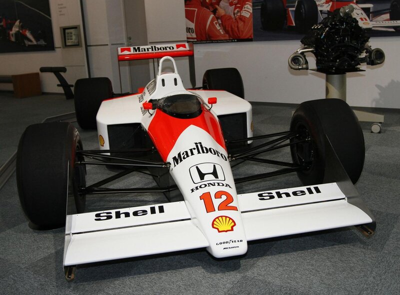 McLaren Formula 1 Car — White
