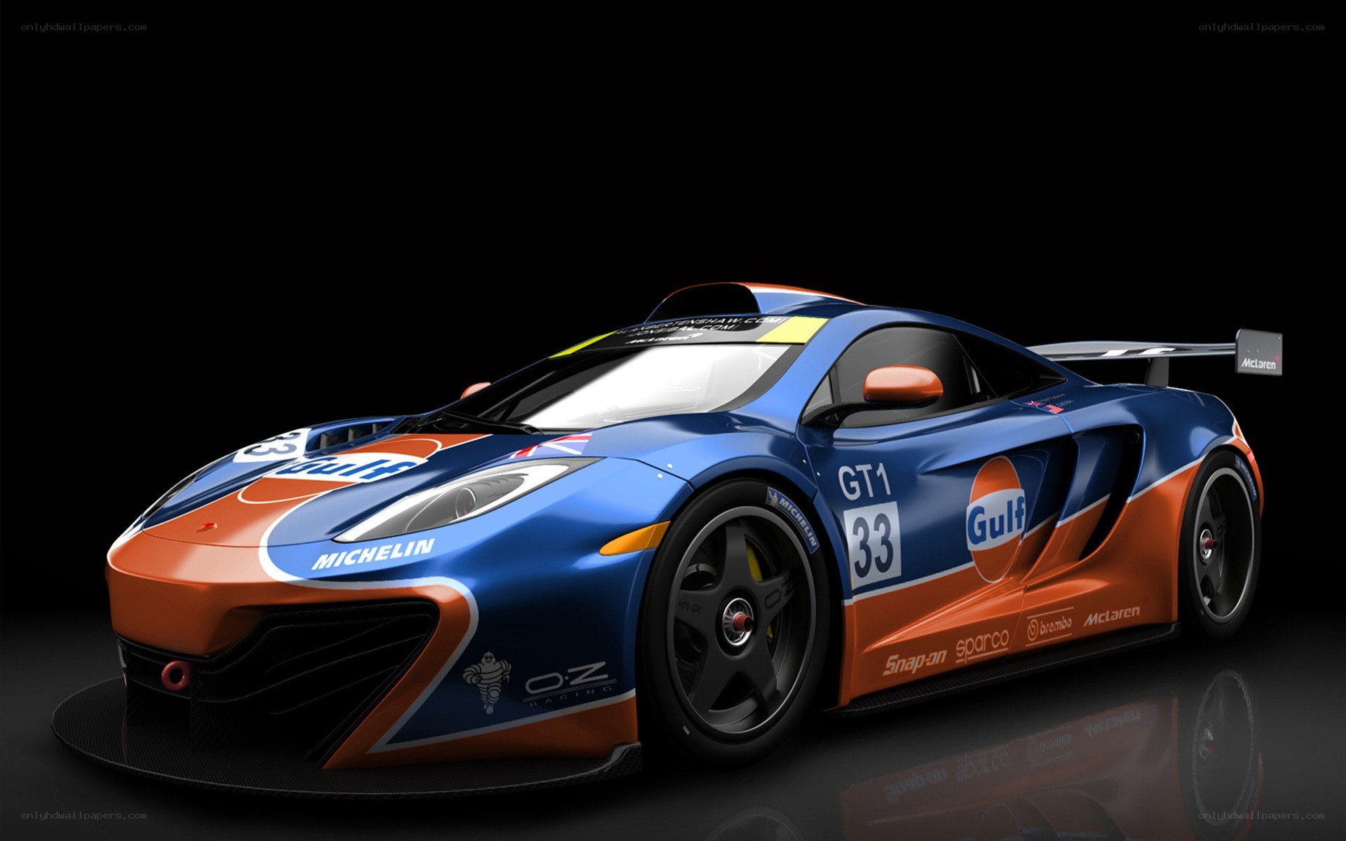 McLaren GT1 race car