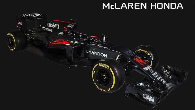 McLaren Honda F1 Car — Black