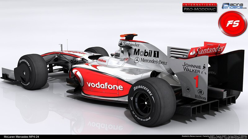 McLaren Mercedes F1 Car