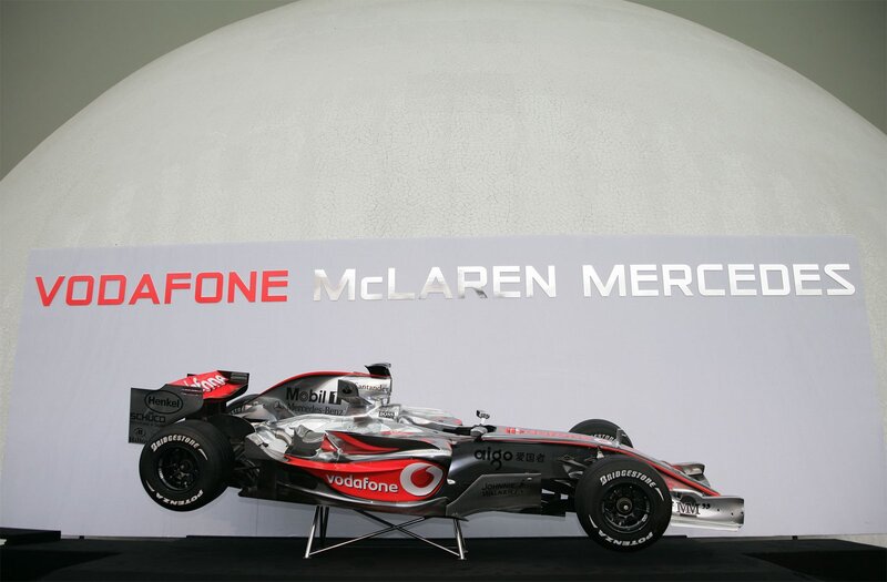 McLaren Mercedes Formula 1 car