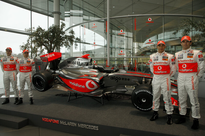 McLaren Mercedes team presentation