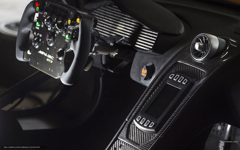 McLaren MP4-12C GT3 interior
