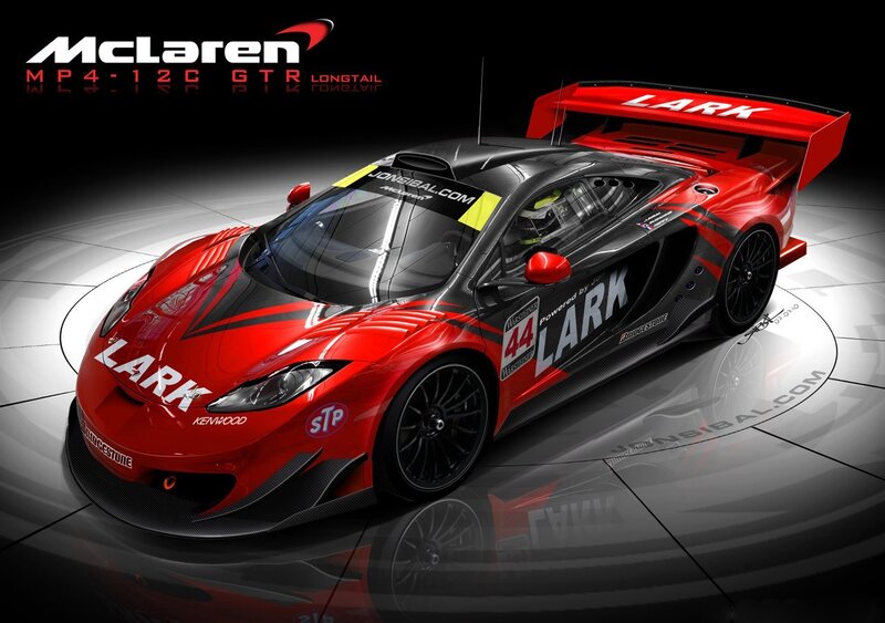 McLaren MP4-12C GTR race car