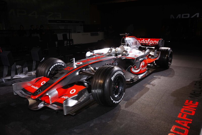 McLaren MP4-23 race car
