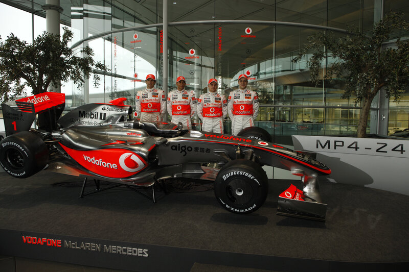 McLaren MP4-24 launch