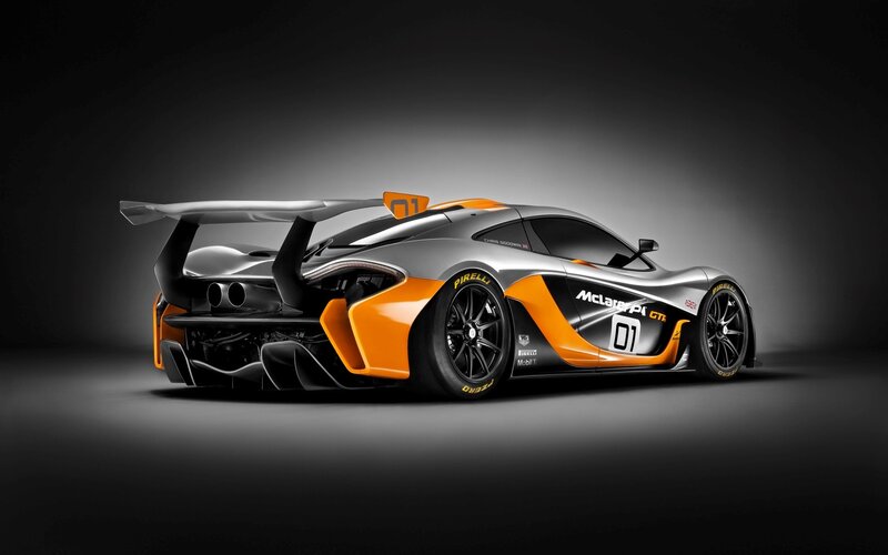 McLaren P1 GTR Car — Silver