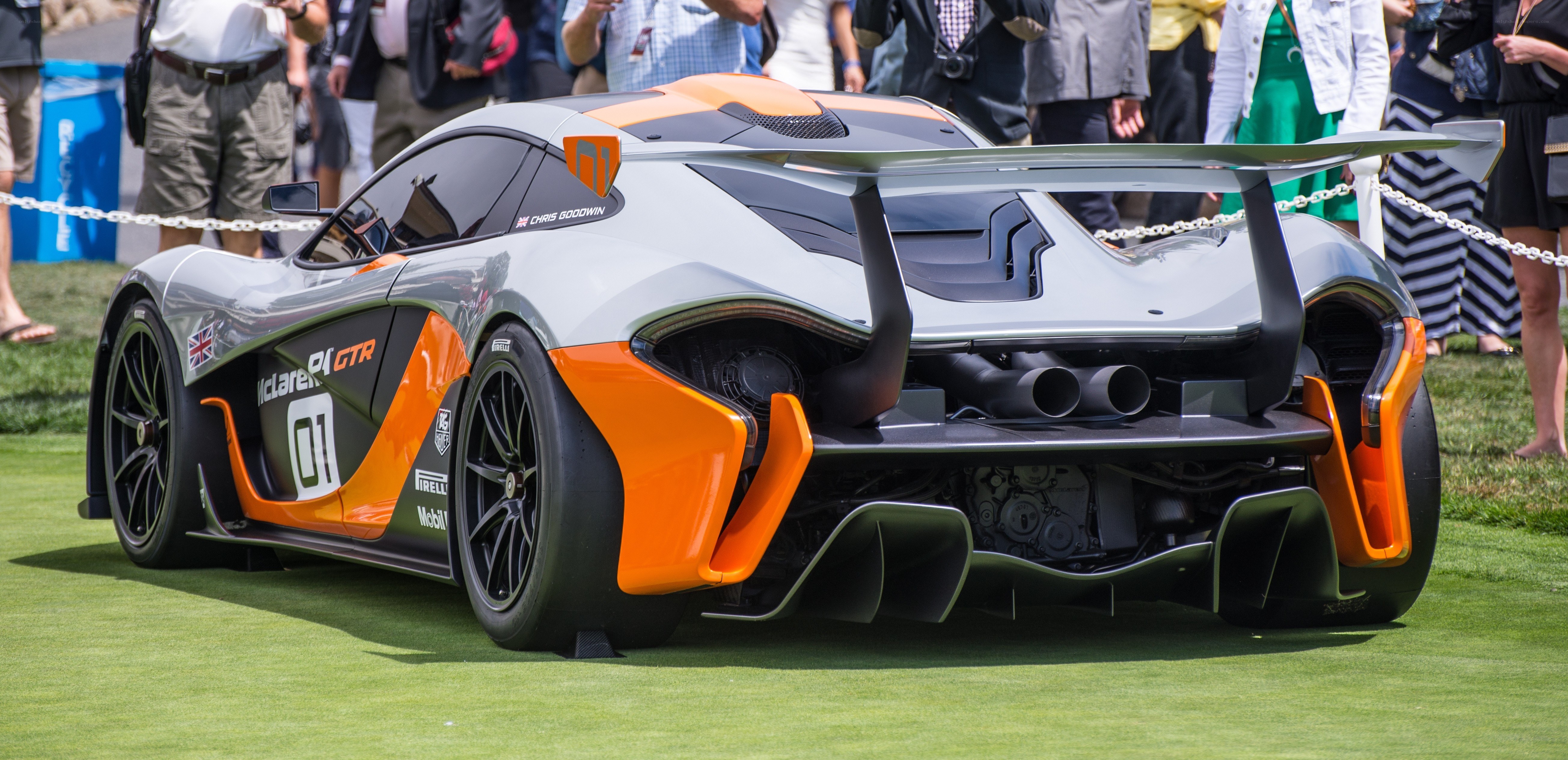 McLaren P1 GTR race car