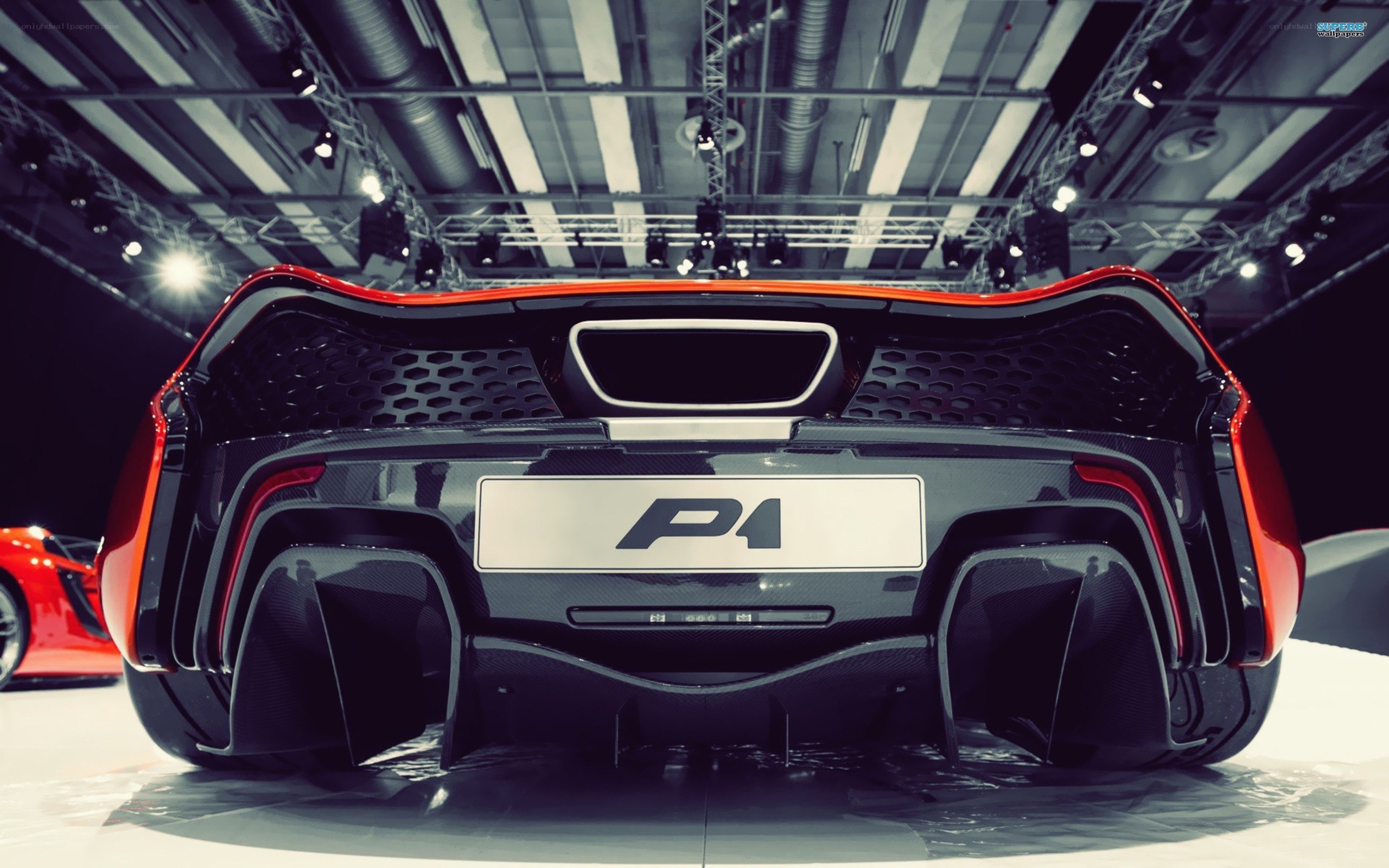 McLaren P1 rear view