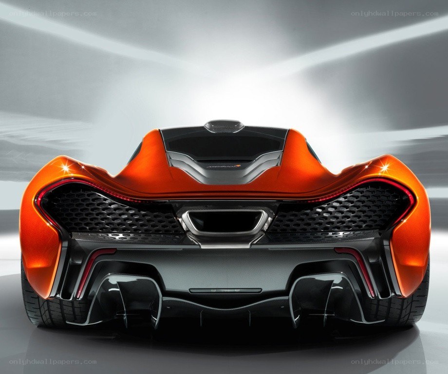 McLaren P1 rear view
