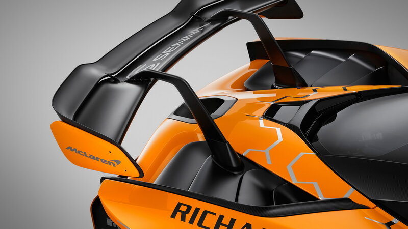 McLaren Race Car — Orange