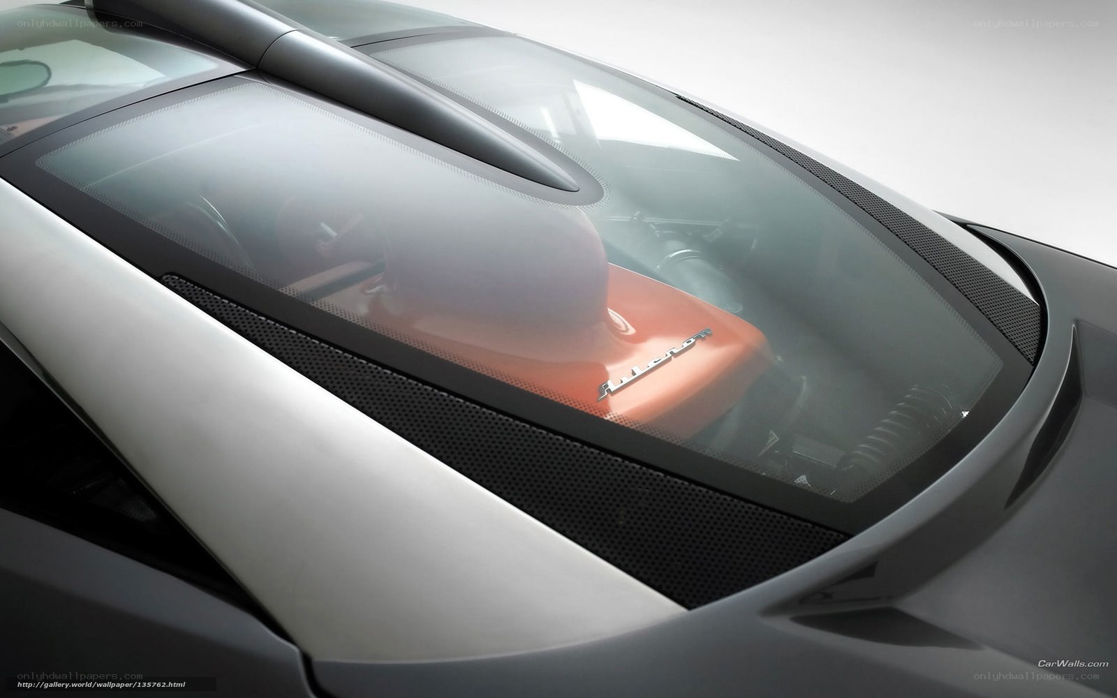 McLaren sports car interior
