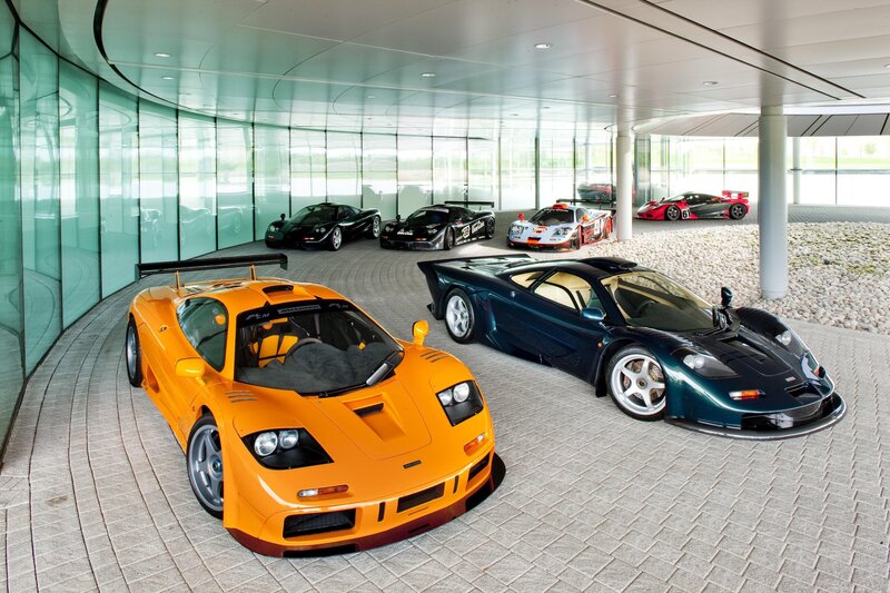 McLaren supercars collection